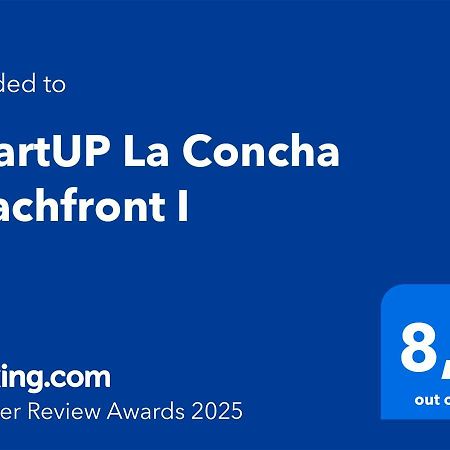 Apartup La Concha Beachfront I 오로페사델마르 외부 사진