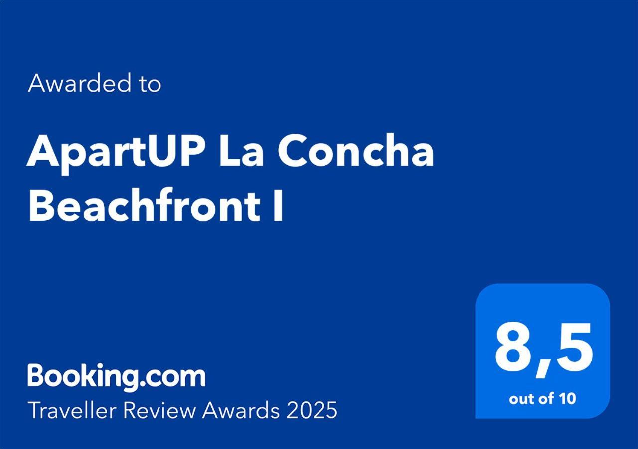 Apartup La Concha Beachfront I 오로페사델마르 외부 사진
